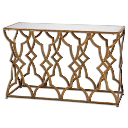 Osea Gold Console Table